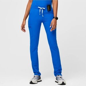 Royal Blue Yola - Tall Skinny Scrub Pants